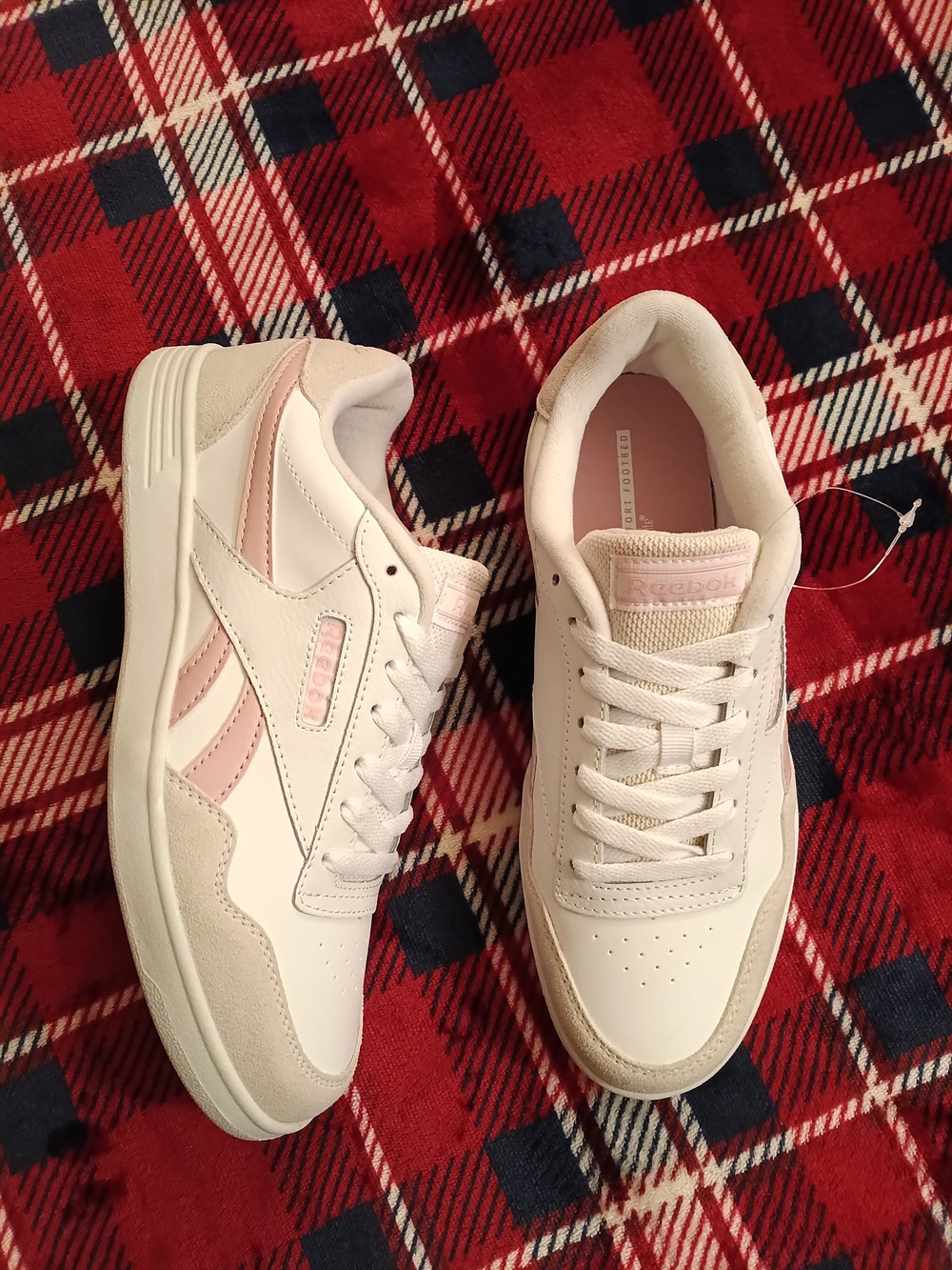 Reebok Galaxy 7 Sneakers White Pink – Women’s Size 8.5 | NEW